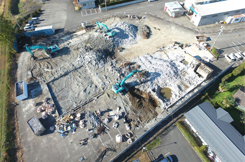 建物解体事業